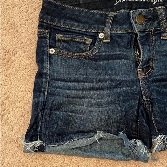 American Eagle Dark Denim Shorts - Picture 4 of 5